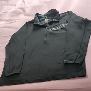 Columbia Charcoal Quarter-Zip Fleece